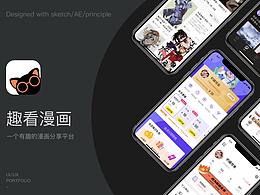 趣看漫畫APP-UI設計項目提案