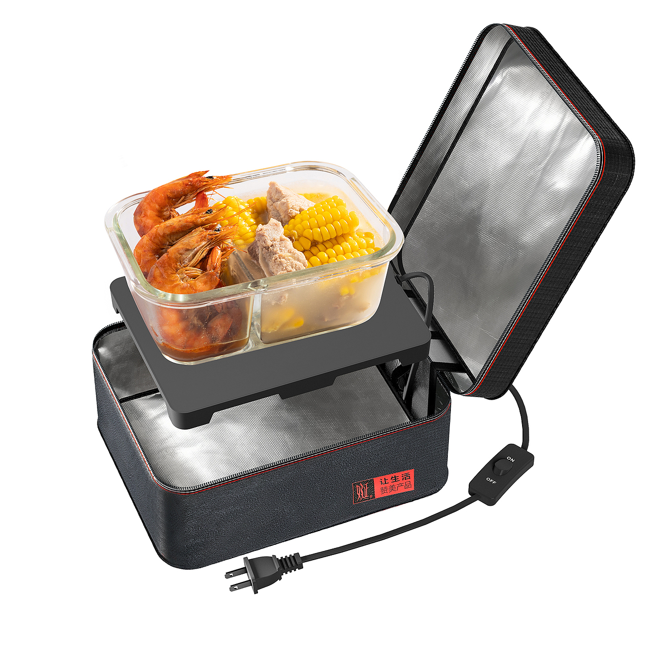 电热饭盒 产品摄影