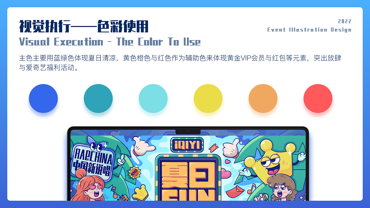 爱奇艺夏日FUN肆看 - 视觉系列设计（图ZMzA0NzQxNjE2） - 其他UI - 站酷设计师百川归一原创素材 - 站酷ZCOOL