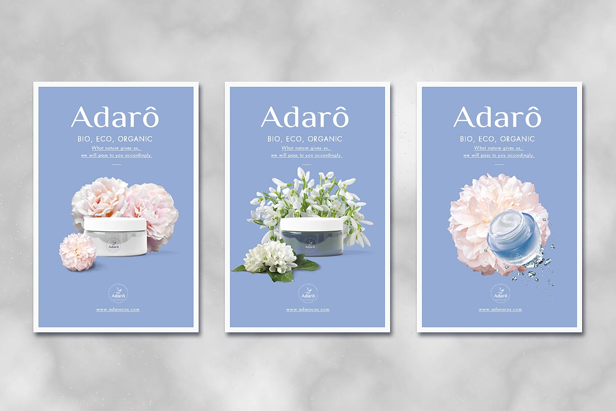 两个品牌Logo设计-玻璃/化妆品