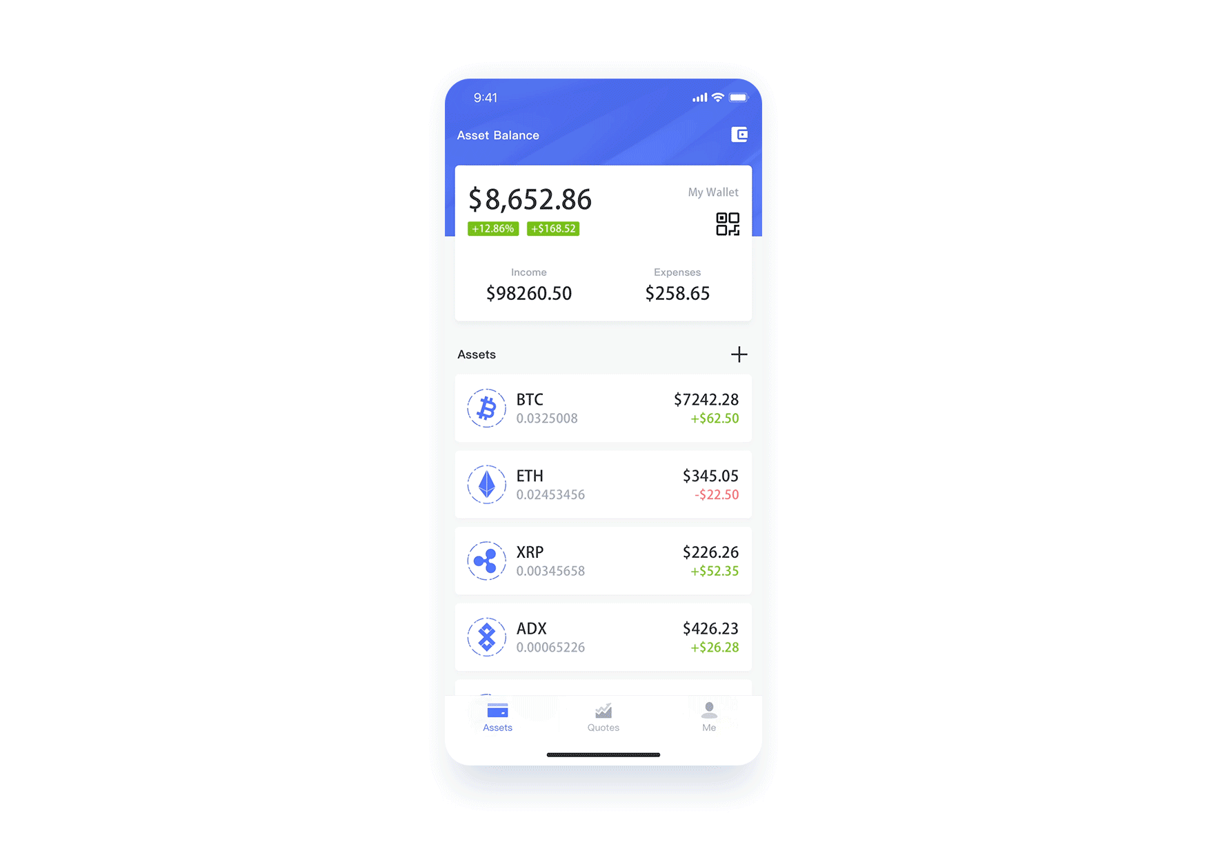 DCWallet_APP设计（图ZMTE4NDc2MDUy） - APP界面 - 站酷设计师jackinglong原创素材 - 站酷ZCOOL
