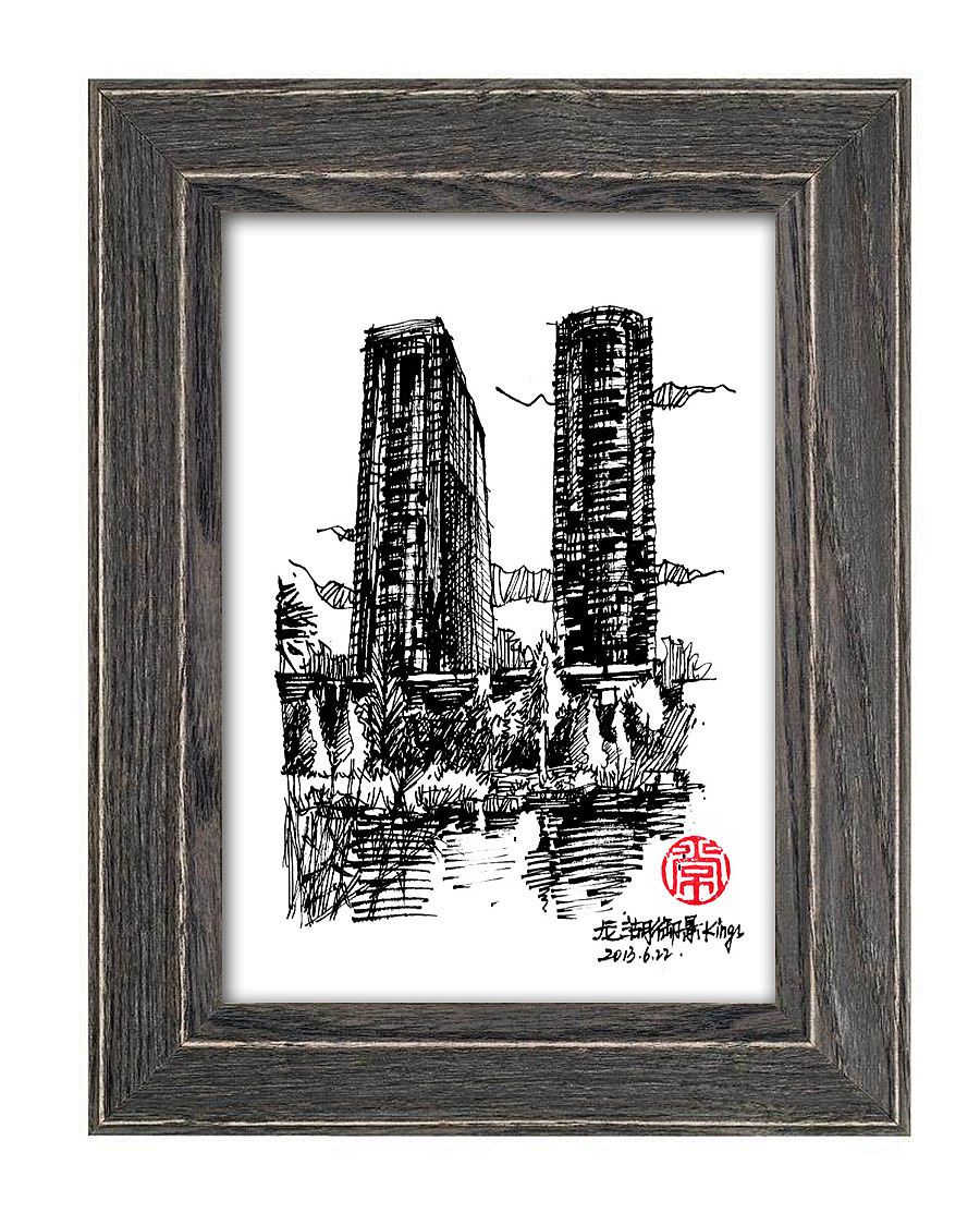 邯郸建筑手绘【十】其他建筑