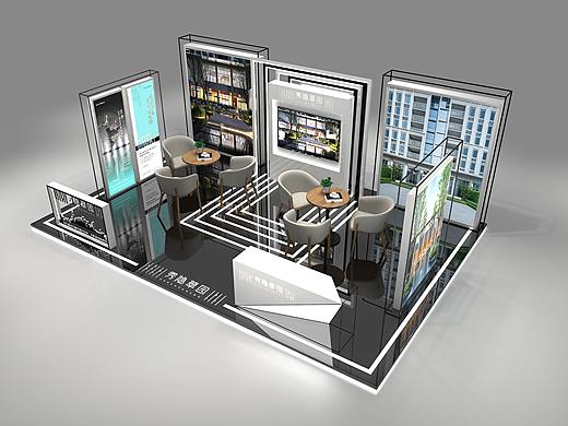秀密房地产展示设计3D效果图