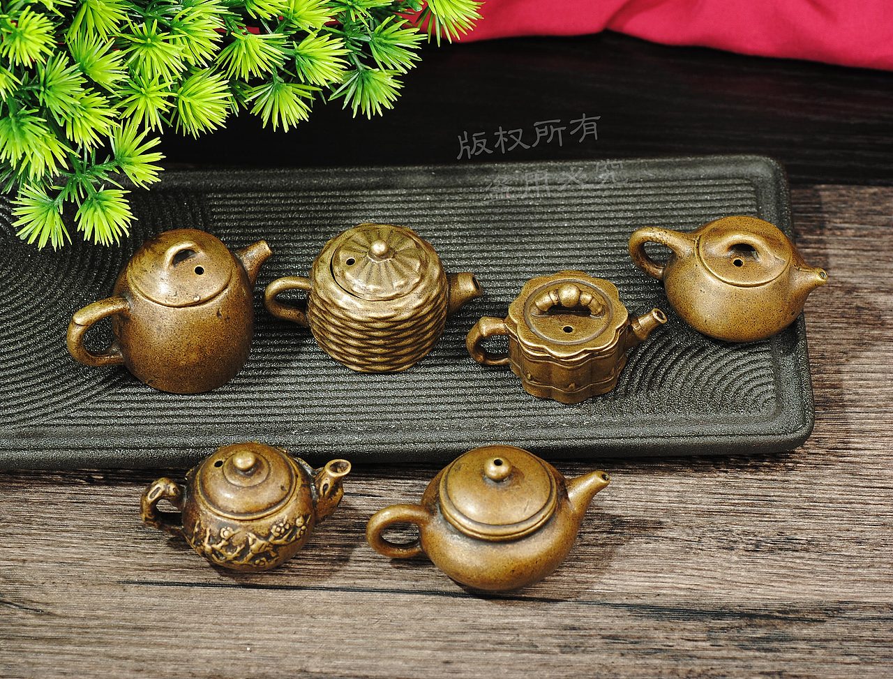 铜器茶壶工艺品铜器