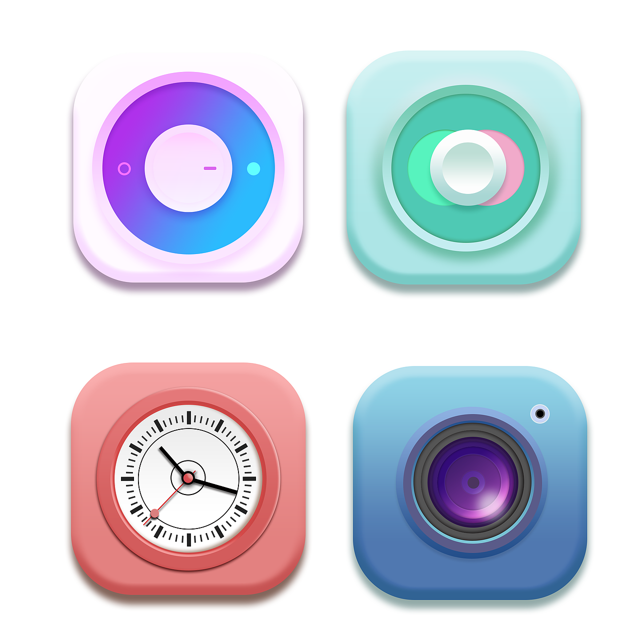 拟物图标（图ZMjI4MTI2MTY4） - 图标 - 站酷设计师ZengWM丶原创素材 - 站酷ZCOOL