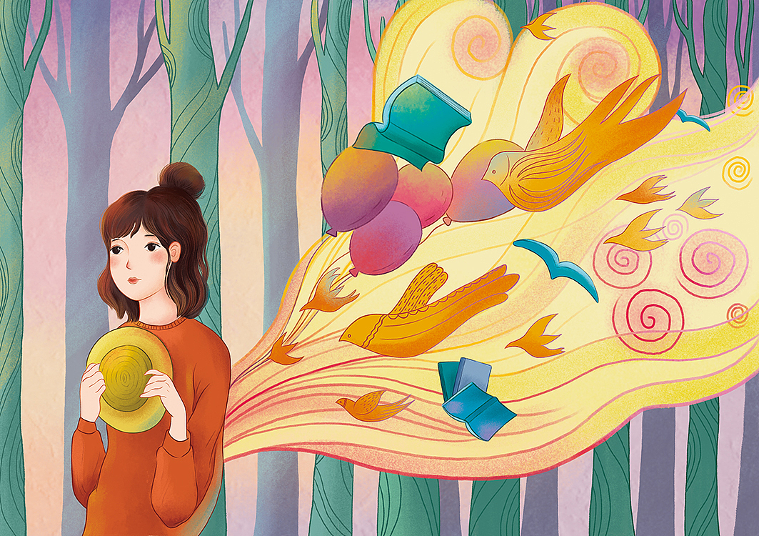 校园小说的一些插画~