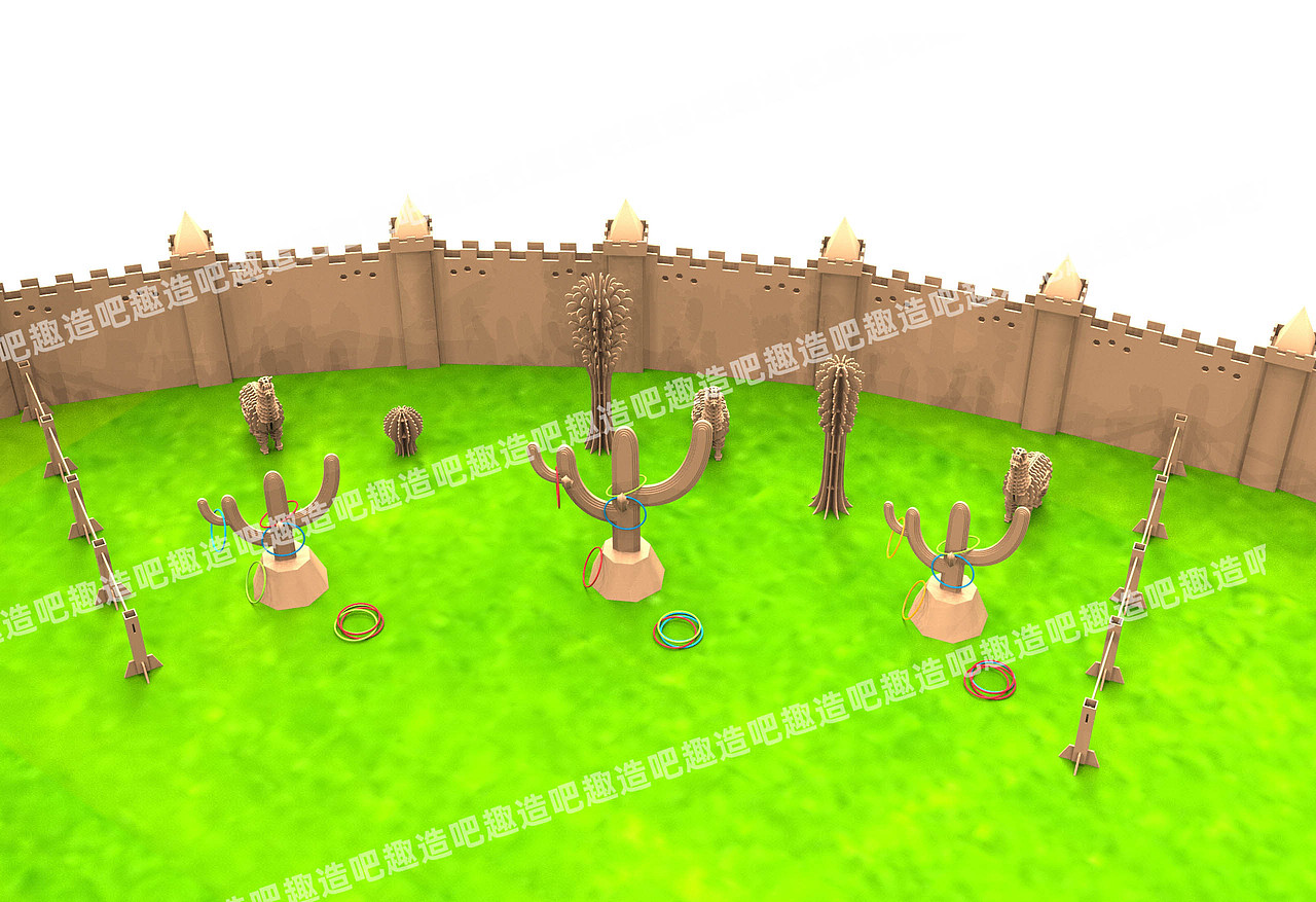 春季纸艺乐园:瓦楞纸儿童乐园