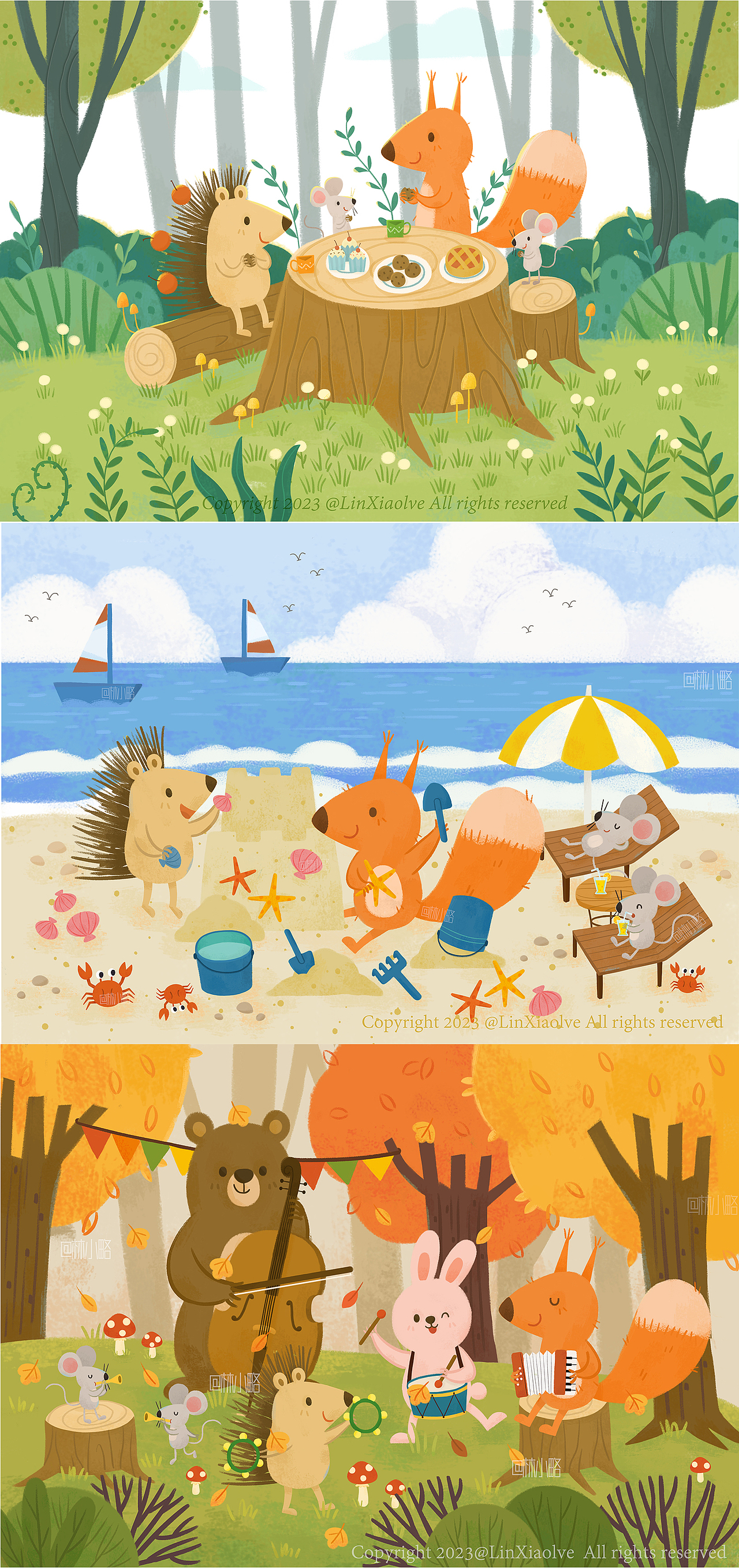 2023年度总结（图ZMzU5NzY5NjY0） - 创作习作 - 站酷设计师林小略原创素材 - 站酷ZCOOL