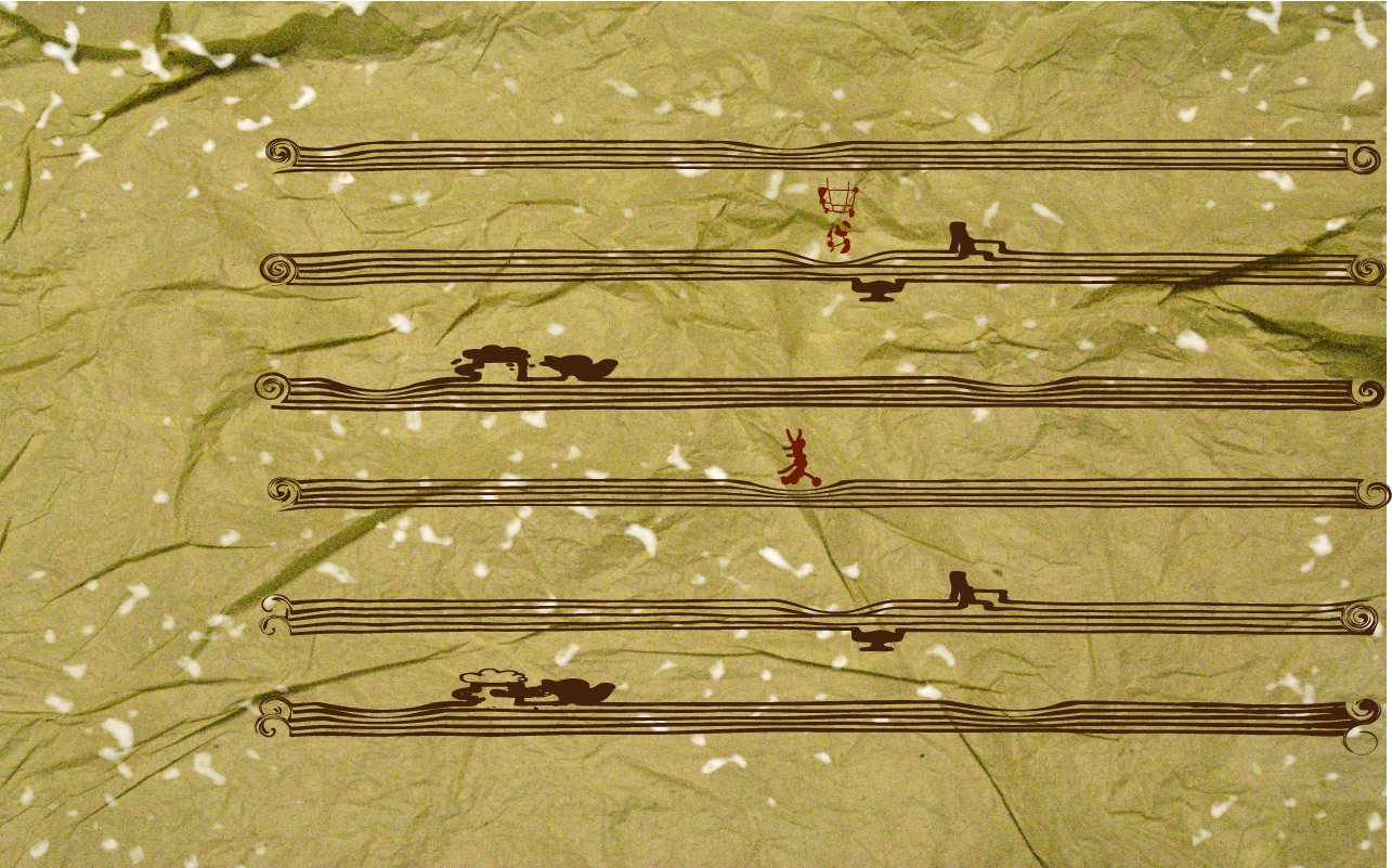 生命五线谱|ui|闪屏/壁纸|释释 - 原创作品 - 站酷 (zcool)