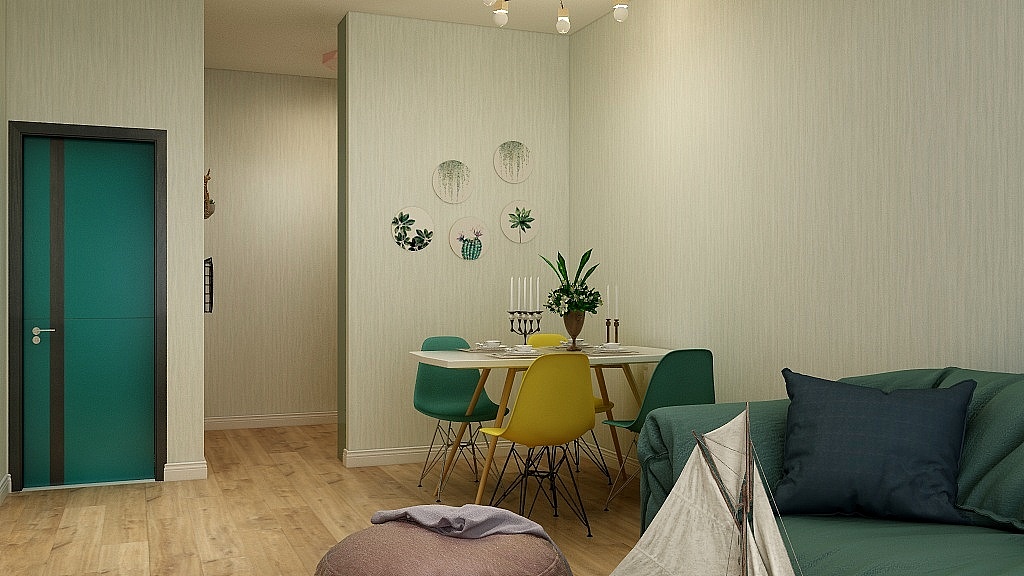 室内设计效果图-北欧风（图ZMjE1NzMzODAw） - 家装设计 - 站酷设计师一职学设计研习社原创素材 - 站酷ZCOOL