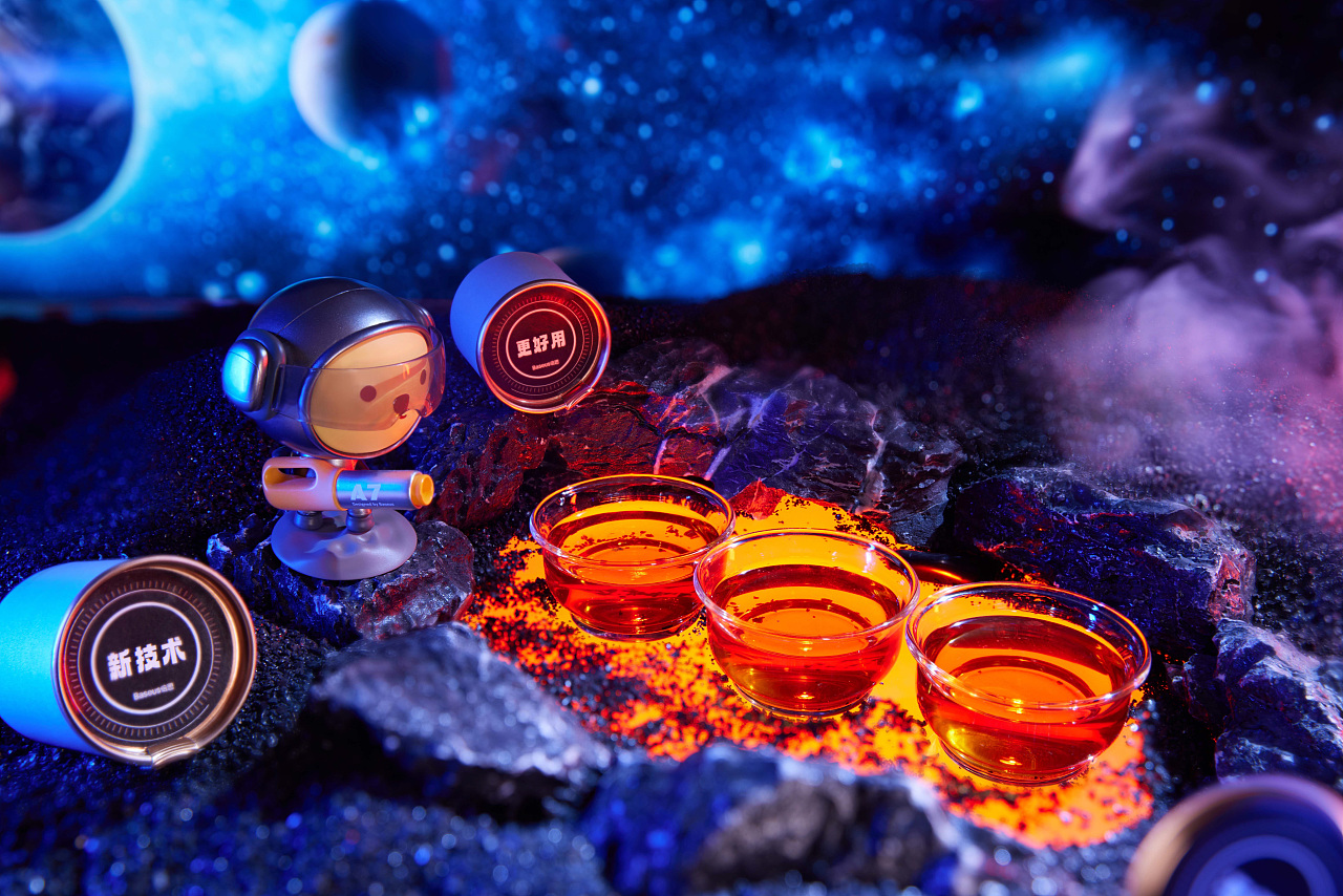 倍思-中秋礼盒倍思星球拍摄