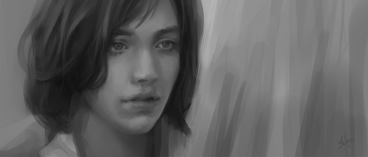 潮水未按约定时间到来，看海风的人有些落寞（图ZMTkxNjgwMTI0） - 创作习作 - 站酷设计师简简单单simple原创素材 - 站酷ZCOOL