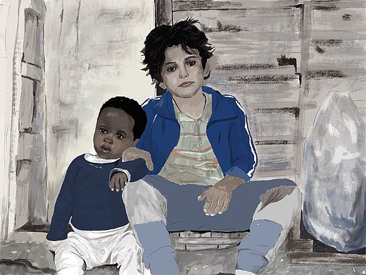 电影插画《何以为家》