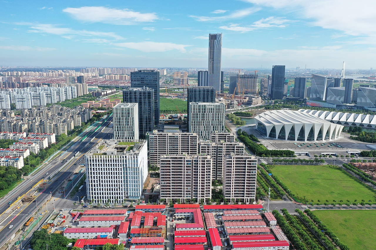 上海的一些航拍（图ZMTczODM0MTM2） - 环境/建筑摄影 - 站酷设计师施丽珠Samia原创素材 - 站酷ZCOOL
