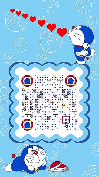 卡通-艺术码|平面|其他平面|vxone艺术二维码 - 原创作品 - 站酷