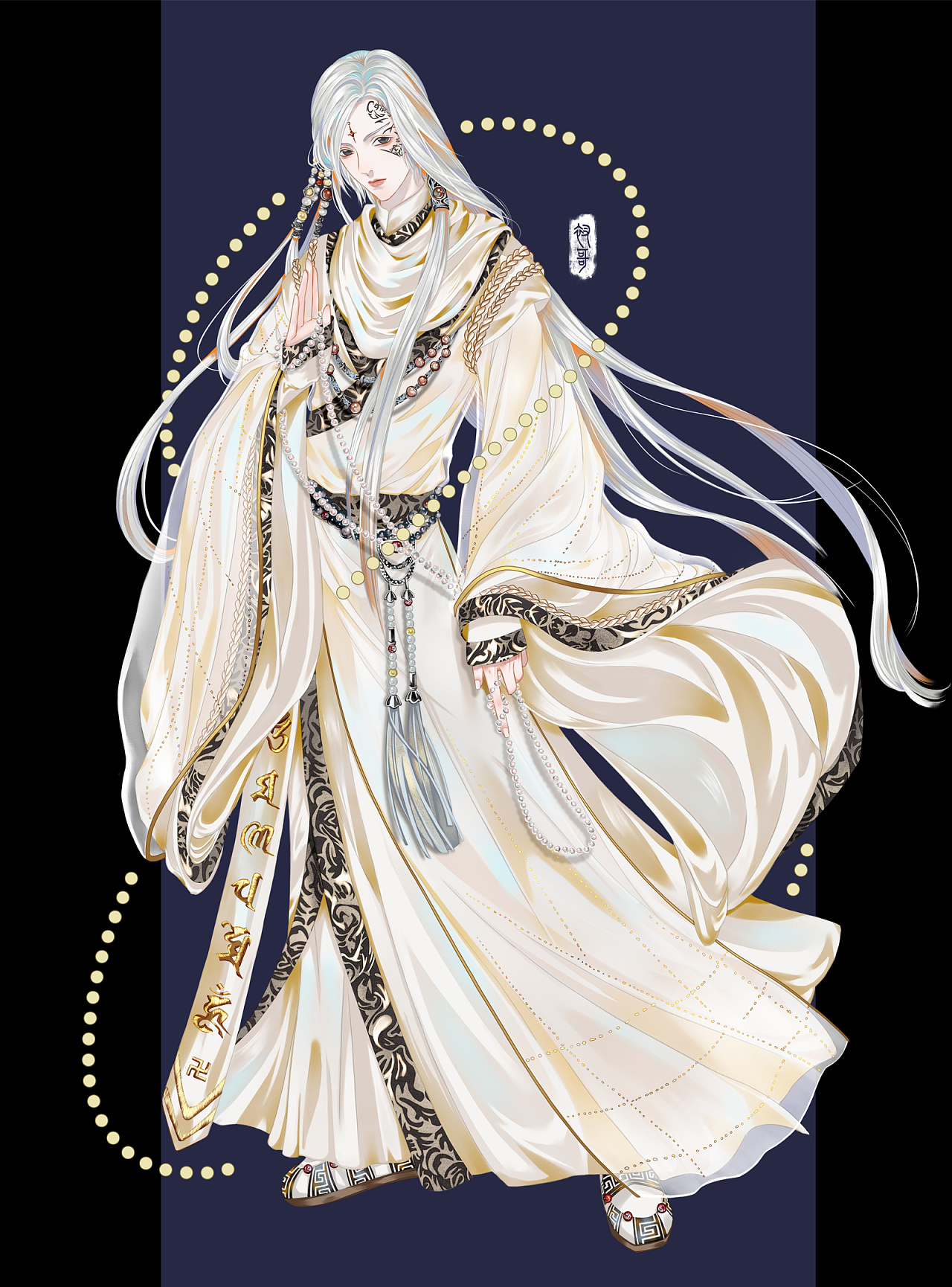 金光布袋戏 — 俏如来|插画|创作习作|衩哥秃了但没变强 - 原创作品