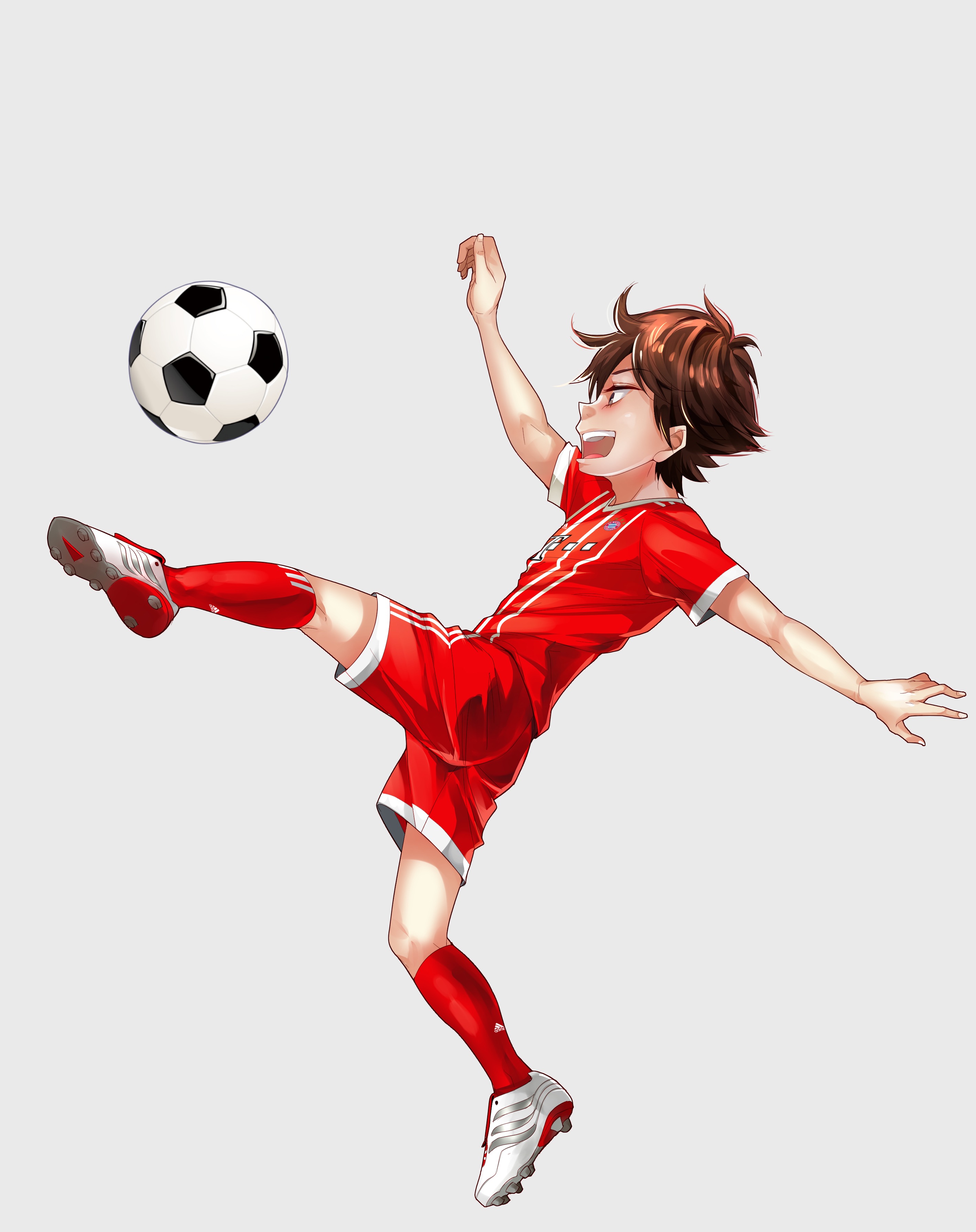 足球动漫人物 少年图片