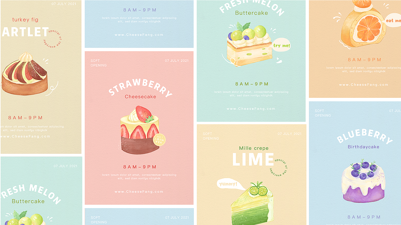 2021设计作品集（图ZMjg4MDE2MjY4） - 品牌 - 站酷设计师奶酪小方包原创素材 - 站酷ZCOOL