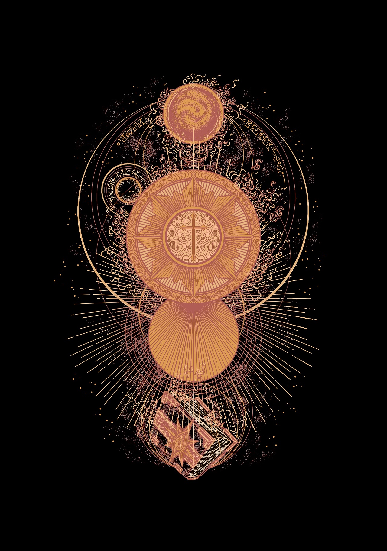 奥术神座封面插画