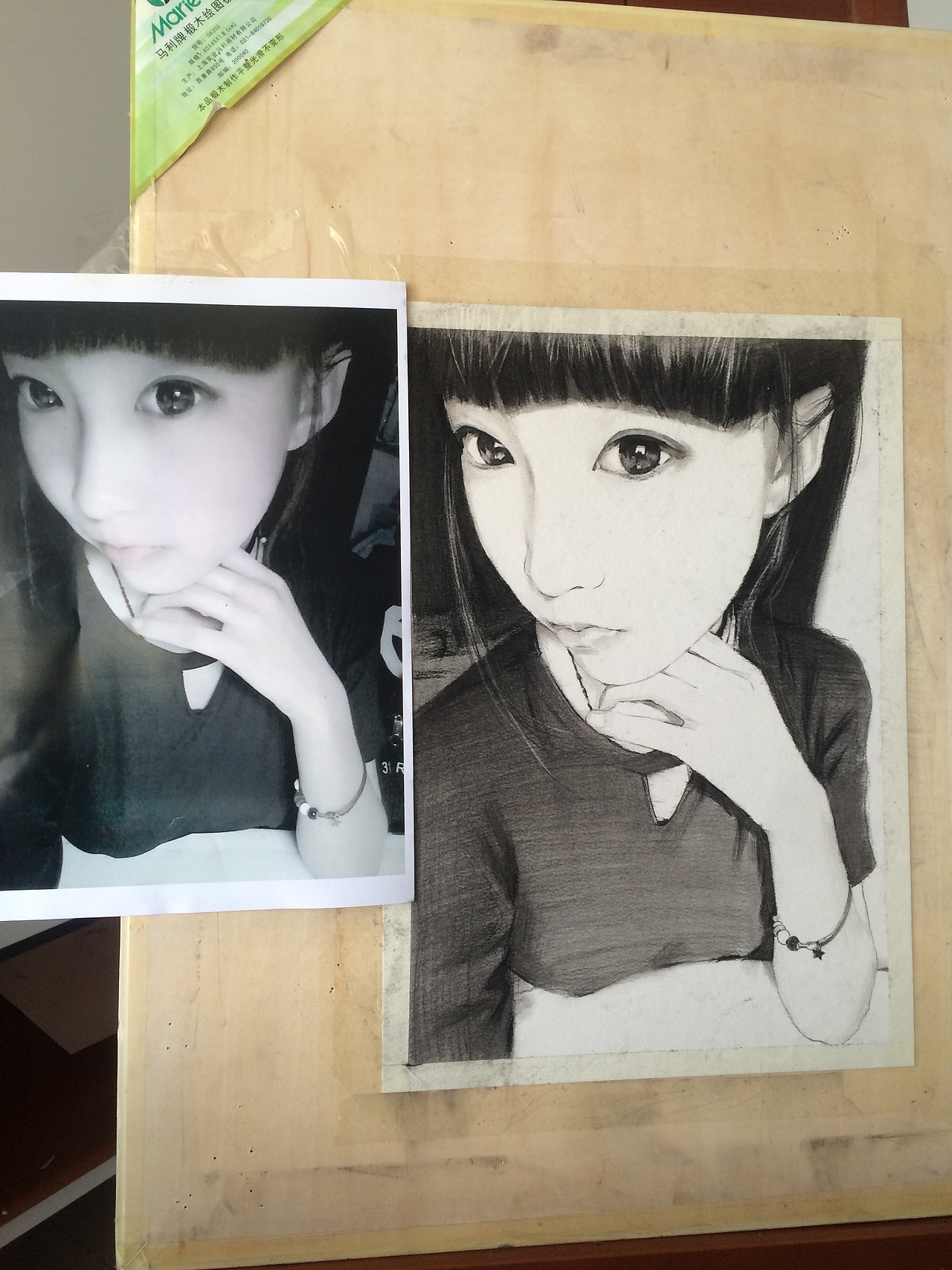 手绘人物肖像 8k