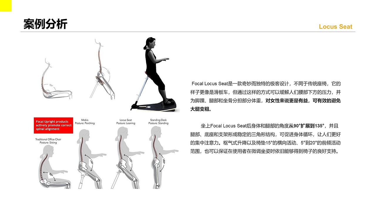 马鞍椅人机工程学设计