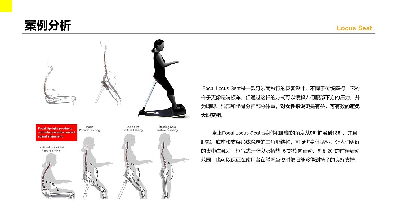 马鞍椅人机工程学设计