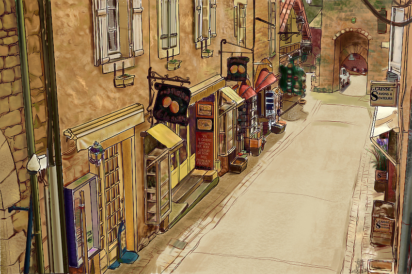 街道（图ZMTIyMDQyMTQ4） - 创作习作 - 站酷设计师百部原创素材 - 站酷ZCOOL