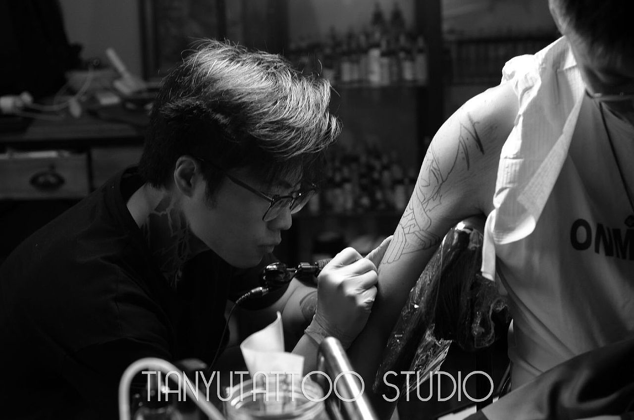 天予刺青近日工作记录