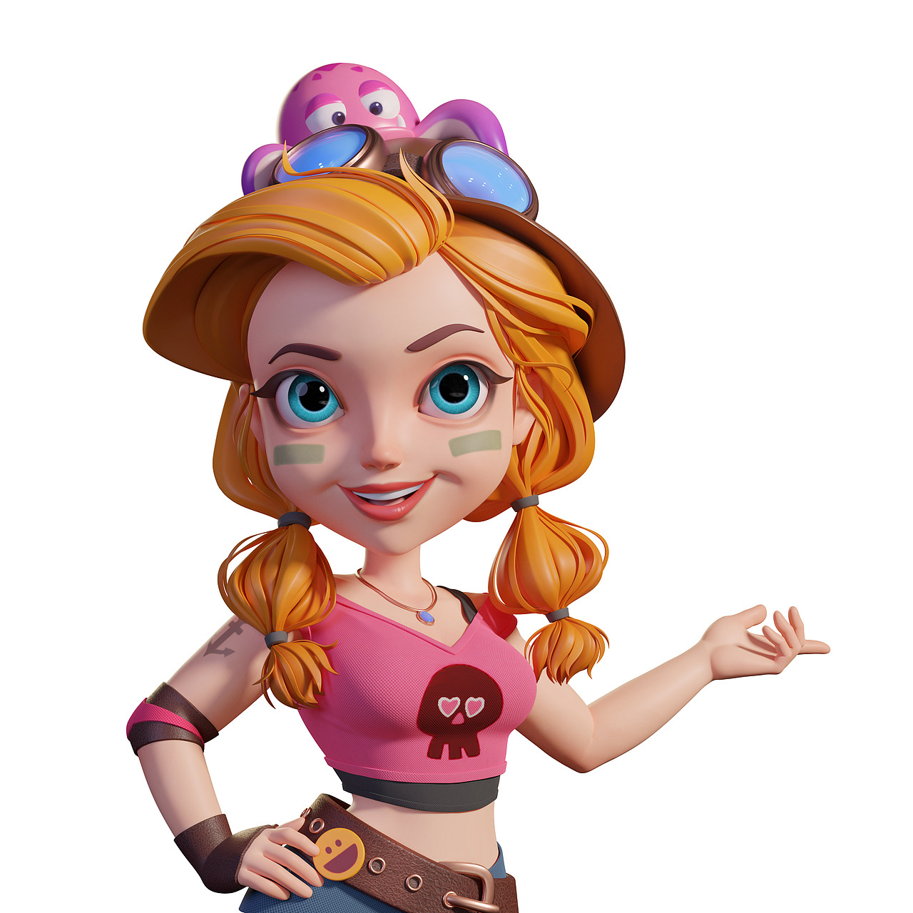 章鱼小妹（图ZMzAzNDI1MzU2） - 人物/生物 - 站酷设计师栗子豫原创素材 - 站酷ZCOOL