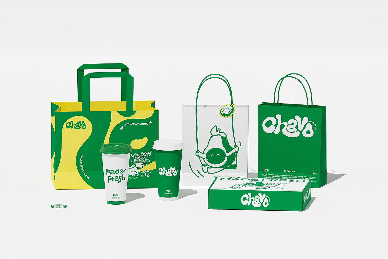 新加坡果茶Chavo品牌设计｜Made Fresh！