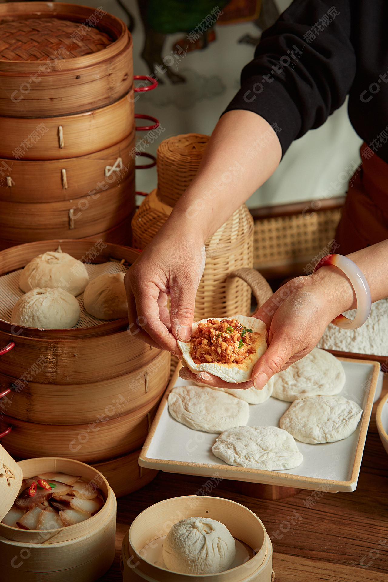 包荣兴|传统手工包子铺 江浙传统面点工艺继承者