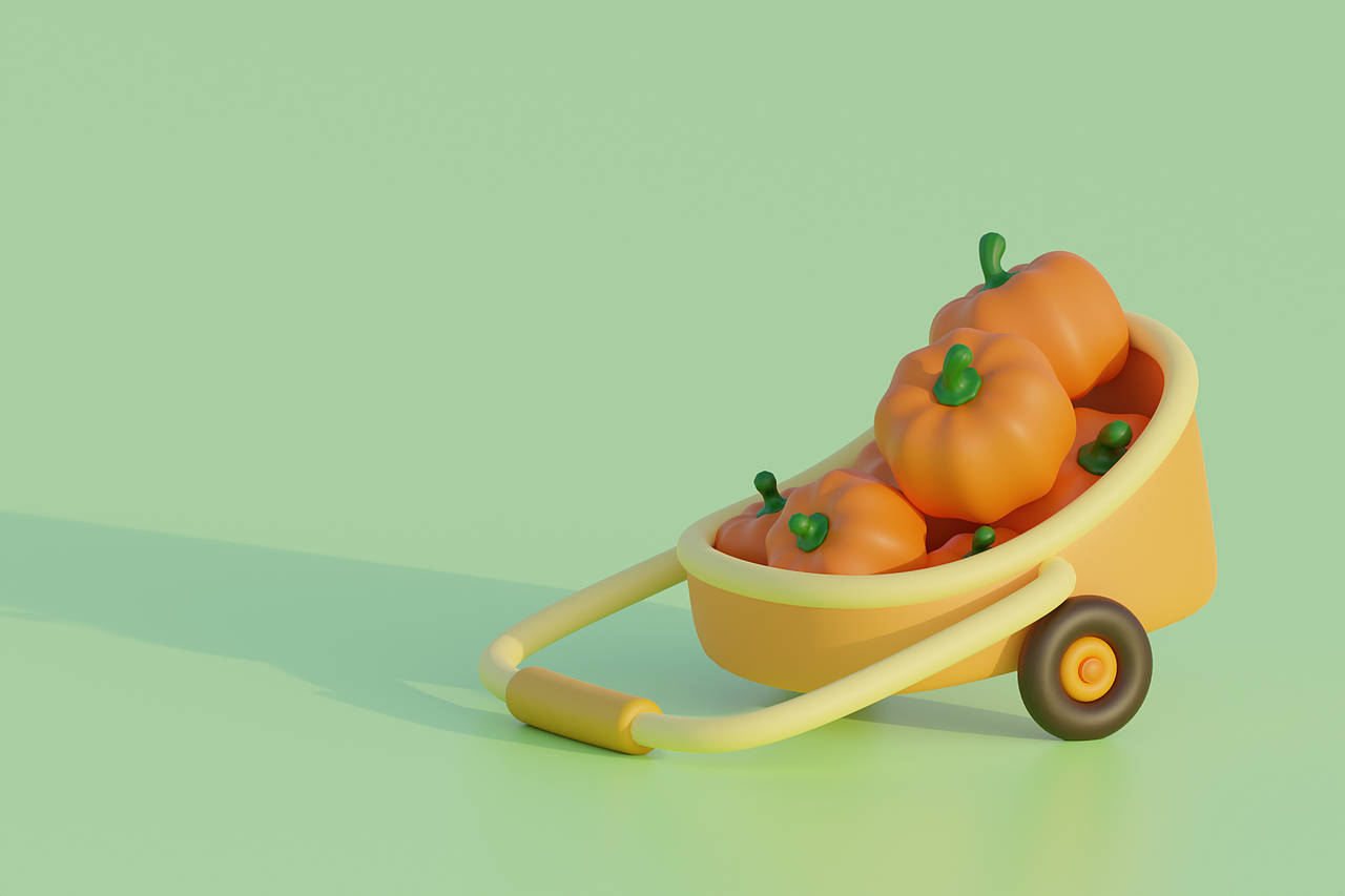 作品十-南瓜車（圖ZMzQwNzMwNTg0） - 其他三維 - 站酷設(shè)計師YUANS_C原創(chuàng)素材 - 站酷ZCOOL
