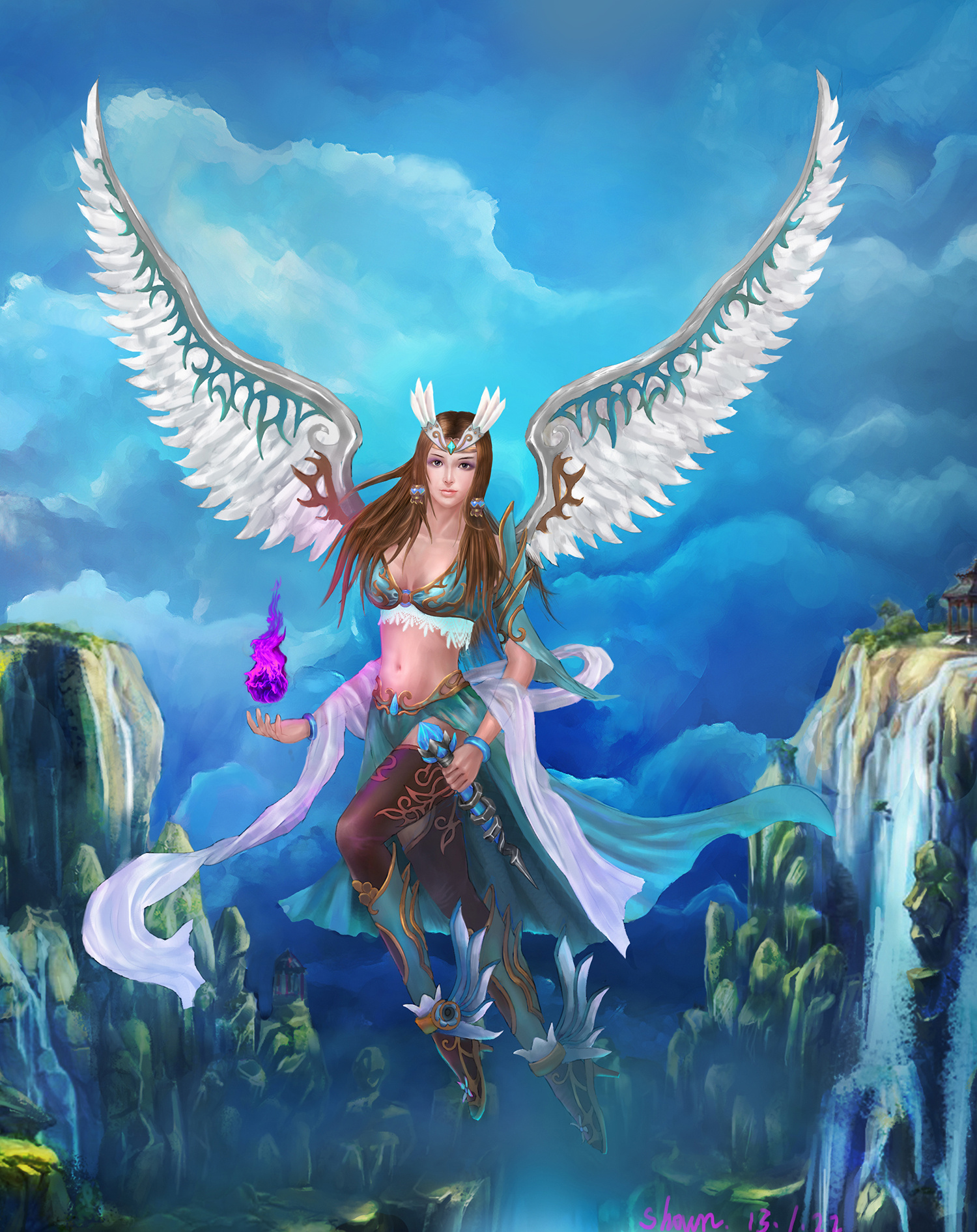 原画作品,会画画和3d的设计师,简称打杂的|插画|游戏原画|bikers