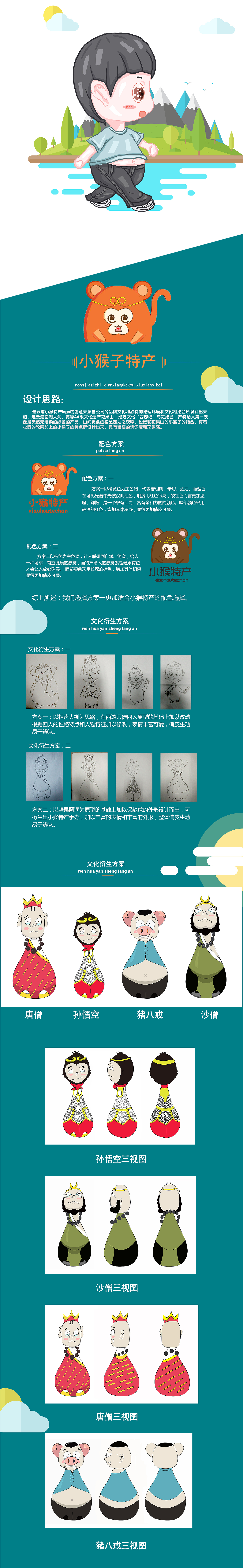 小猴特产VI系统设计
