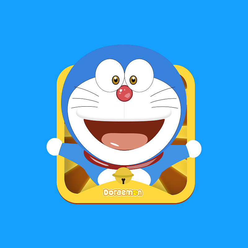 机器猫图标练习（图ZOTkxNzQyNDQ=） - 图标 - 站酷设计师Jerry_tan原创素材 - 站酷ZCOOL