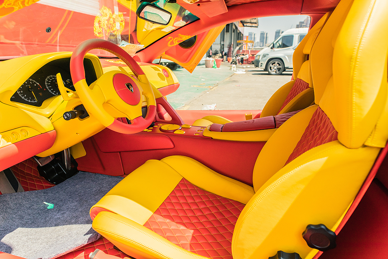 兰博基尼内外饰拍摄