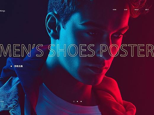 男鞋海报