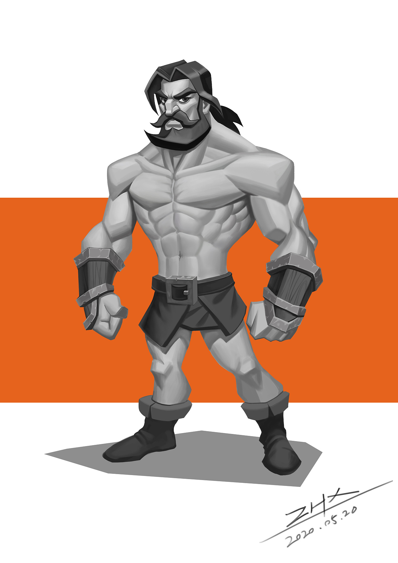 欧美卡通风角色|插画|游戏原画|金笔尖cg工作室 - 原创作品 - 站酷