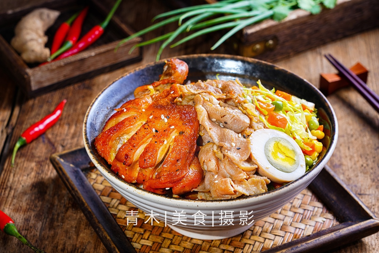 烤肉饭外卖拍摄|摄影|其他摄影|深圳青木美食摄影 - 原创作品 - 站酷