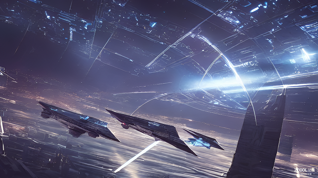 #AI创作实验室#飞船有了