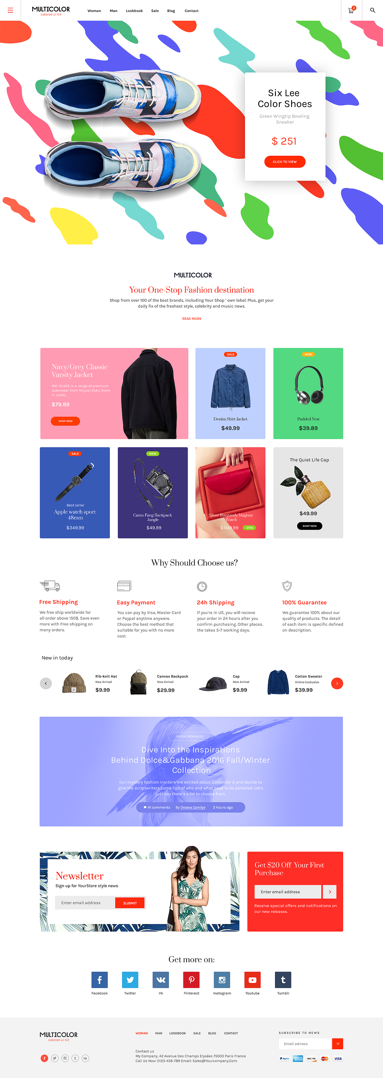 Multicolor概念设计（图ZMTgxNTA4MzI0） - 企业官网 - 站酷设计师花又开好了敏原创素材 - 站酷ZCOOL