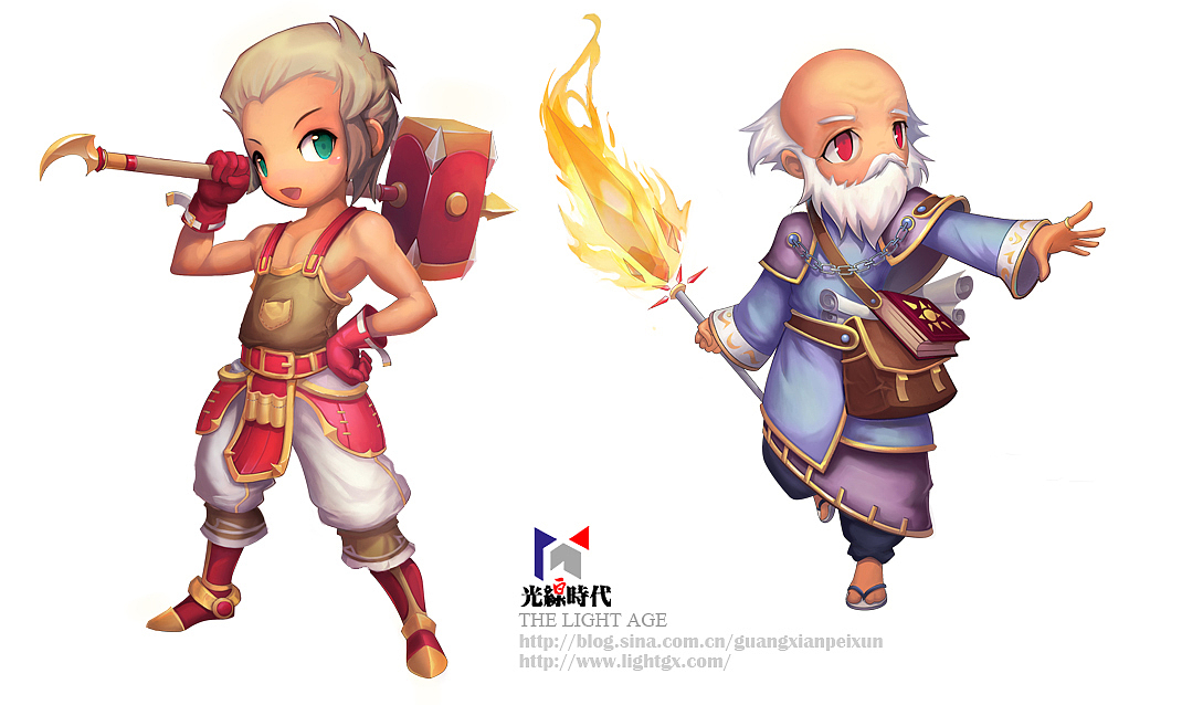 Q版风格（图ZMTAyMjYxMjY4） - 游戏原画 - 站酷设计师lightablaze原创素材 - 站酷ZCOOL