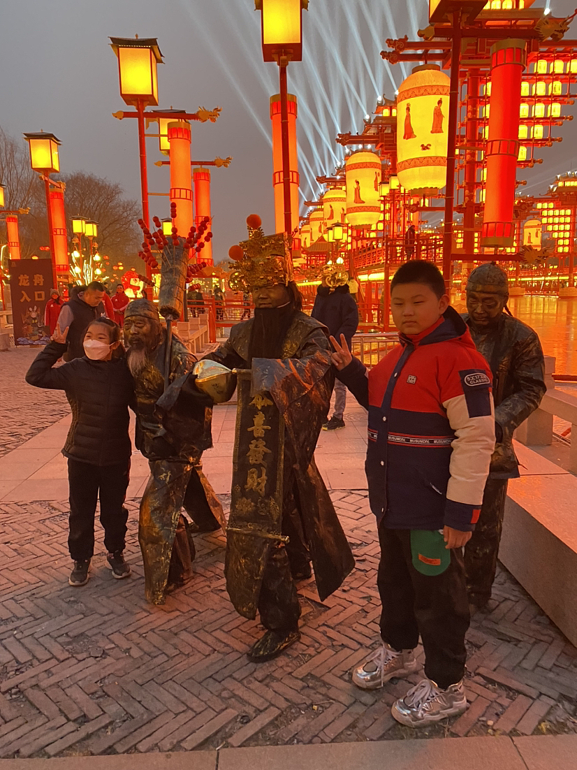 老北京铜人行为艺术18301442046小焦