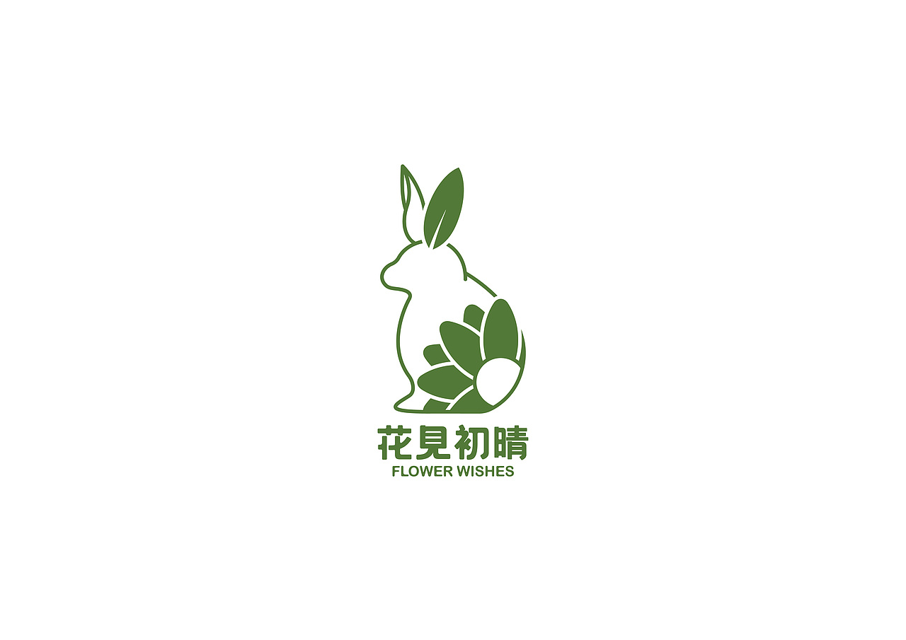 花店logo设计（图ZMjAyODU4NjM2） - Logo - 站酷设计师热心市民ike原创素材 - 站酷ZCOOL