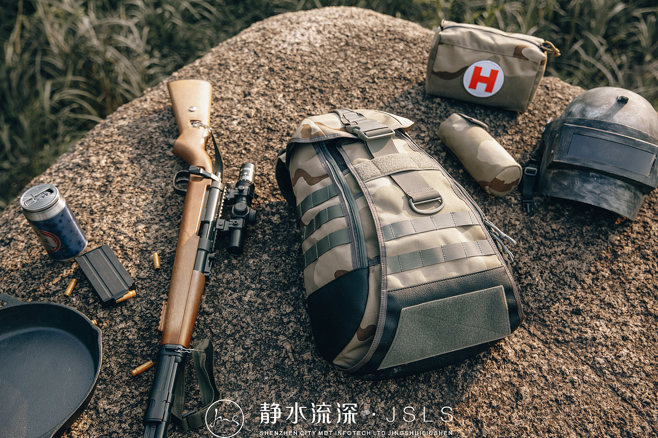 产品摄影—吃鸡背包