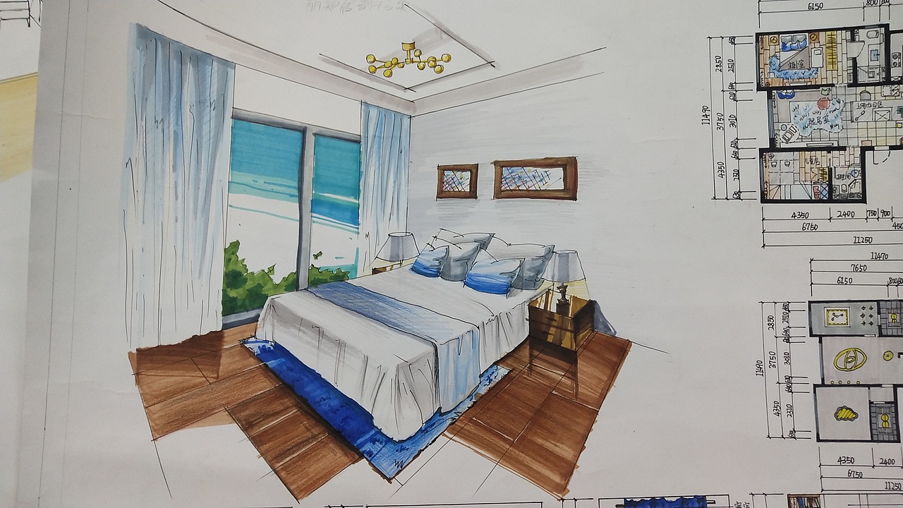 练习临摹曾经的漫画第一次话比较完整的板绘练习画的芍药室内设计练习