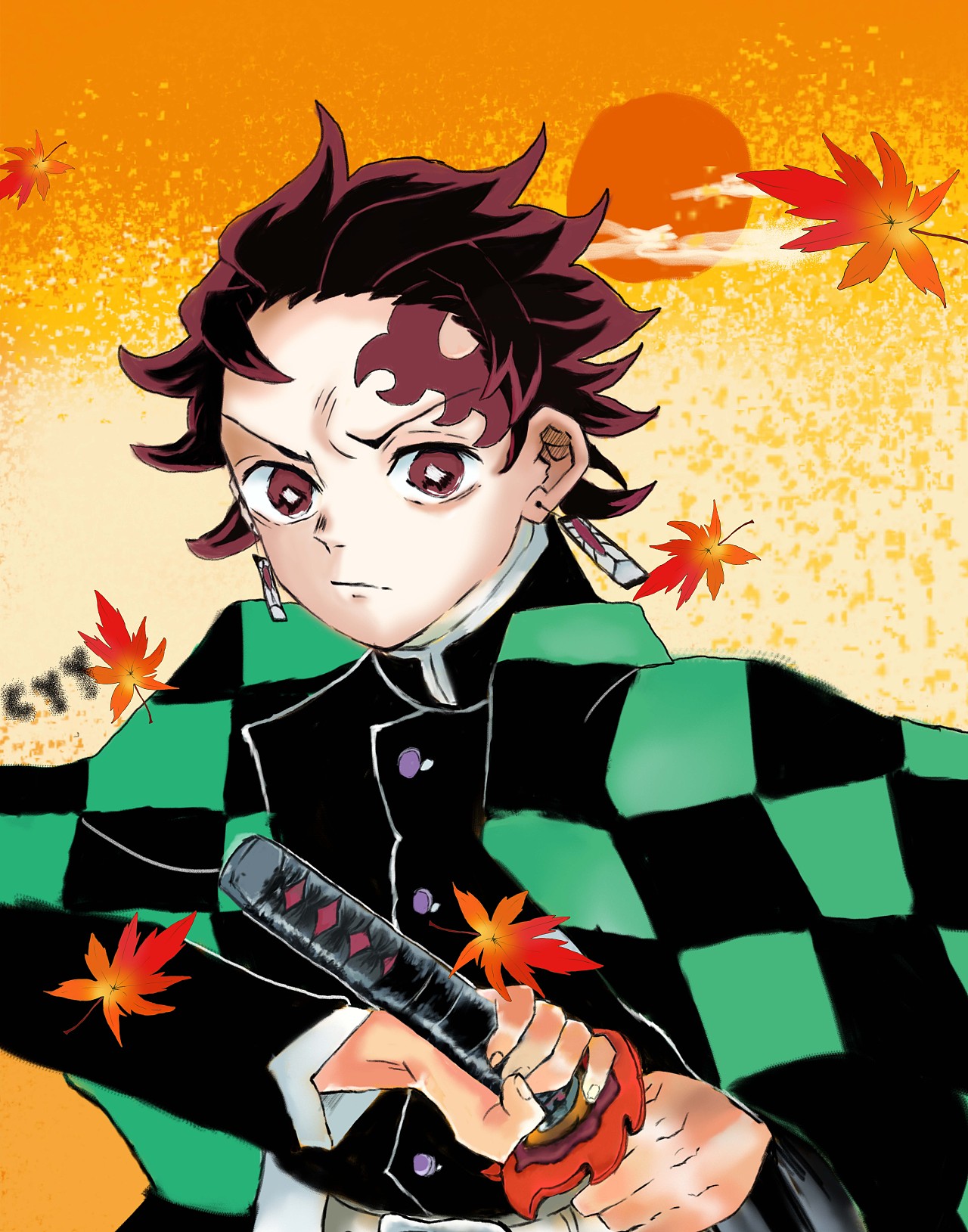 画画—鬼灭之刃