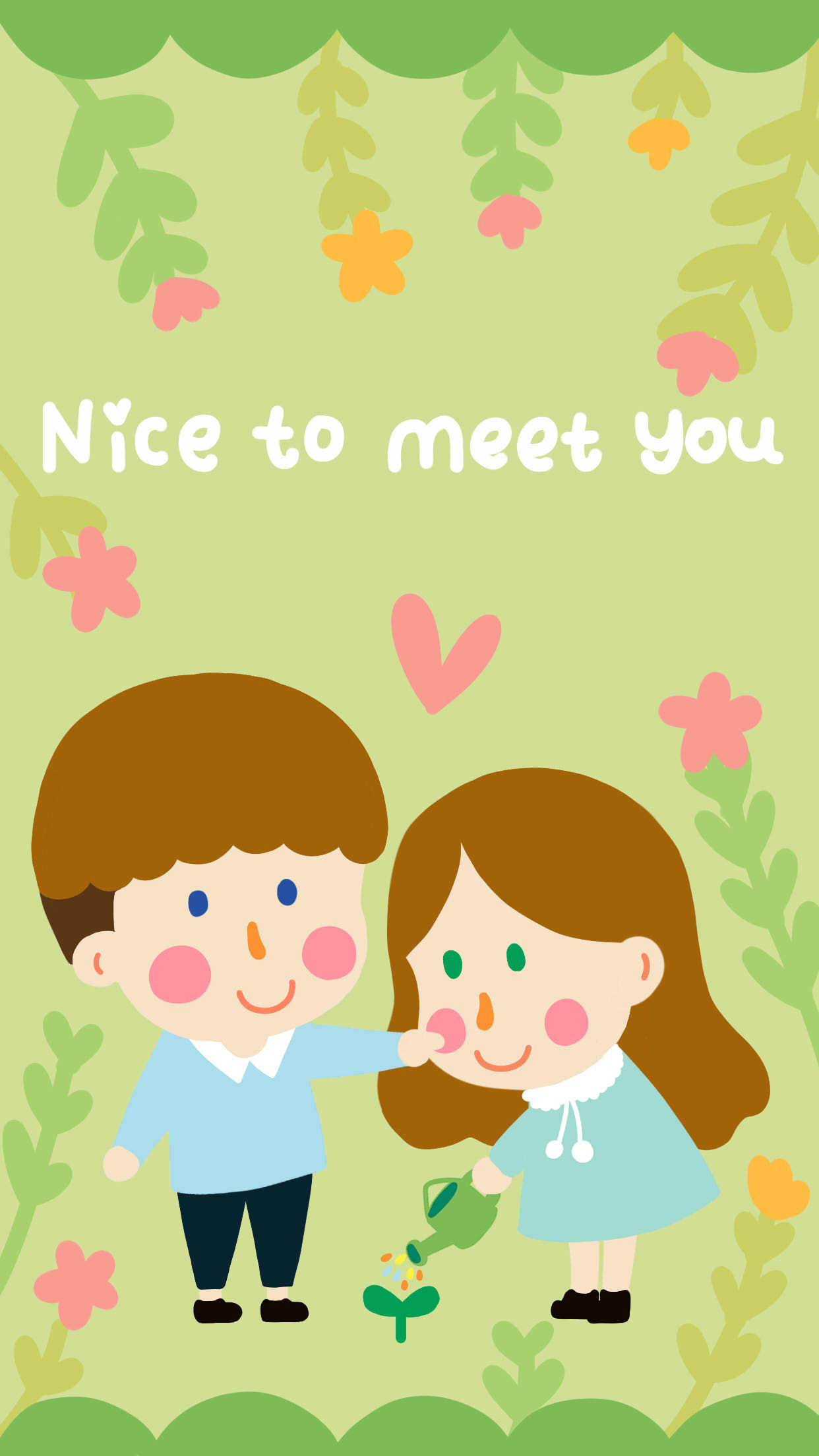 draw together数码绘画作品