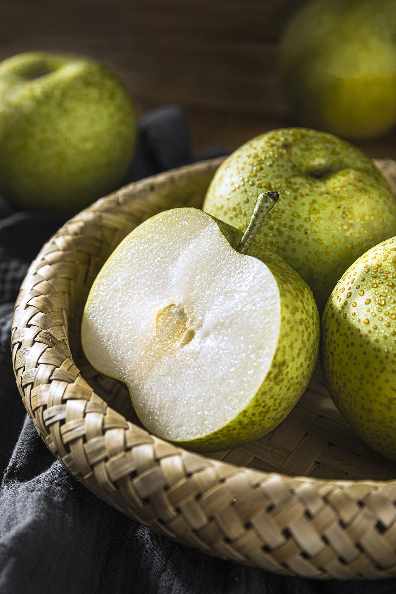 梨子静物摄影*1