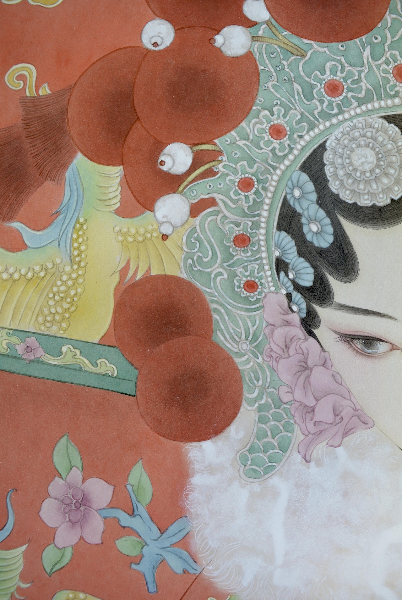 刀马旦|纯艺术|绘画|ruby可可 - 原创作品 - 站酷 (zcool)